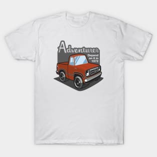 Medium Burnt Orange Adventurer - 1972 T-Shirt